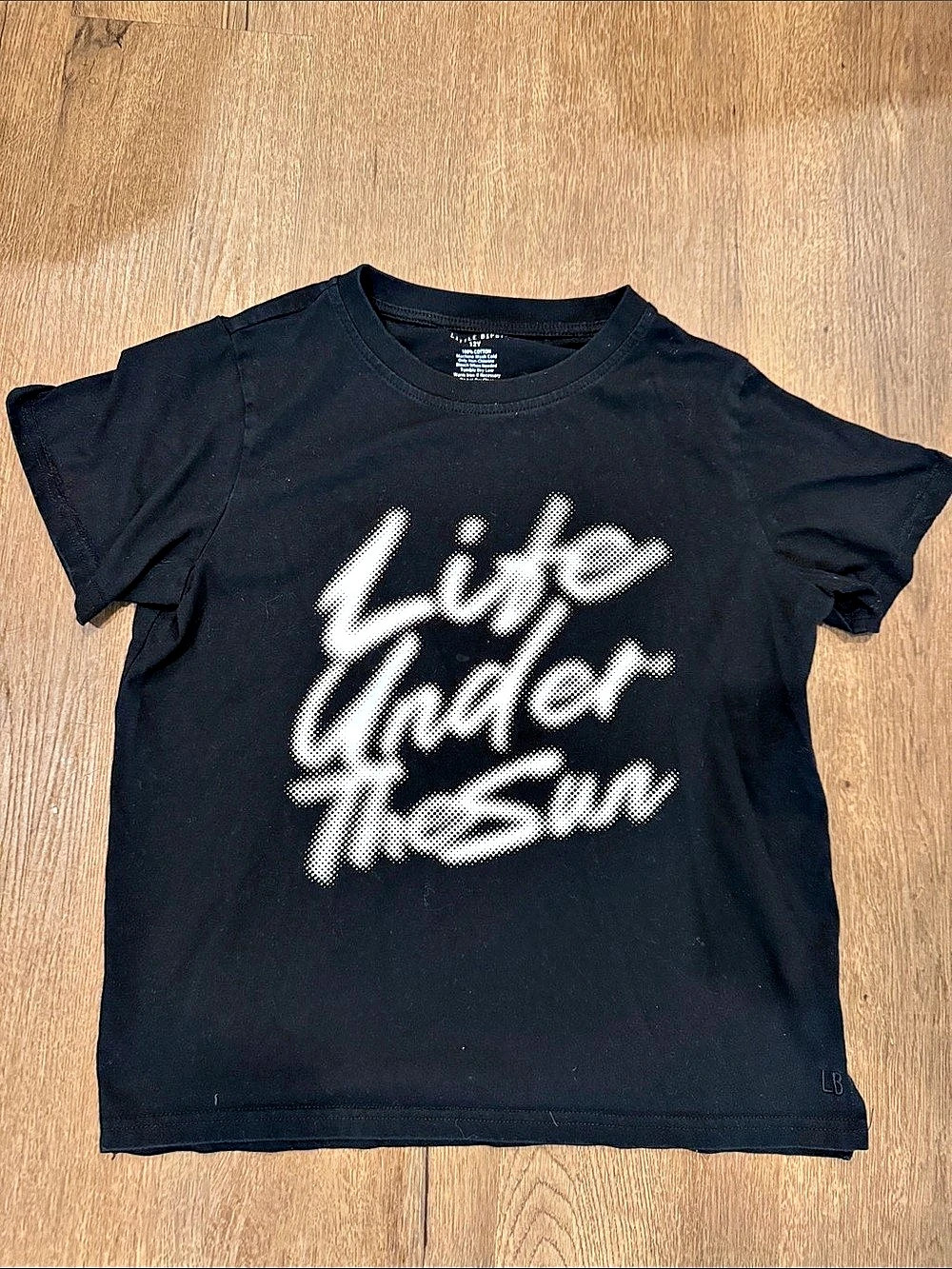 Little Bipsy Life Under the Sun Tee in Black & White